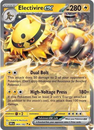 Destined Rivals 069/182 Electivire ex (Half Art)
