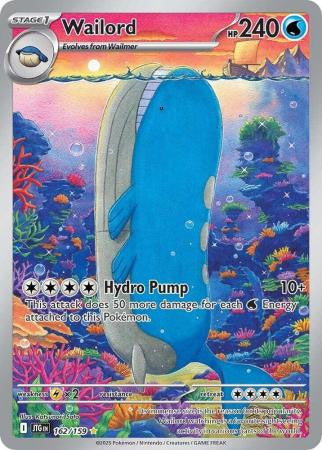 Journey Together 162/159 Wailord (Illustration Rare) IR