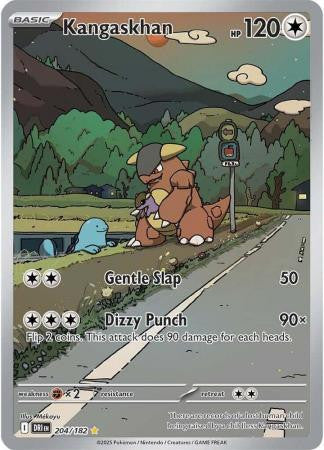 Destined Rivals 204/182 Kangaskhan (Illustration Rare) IR