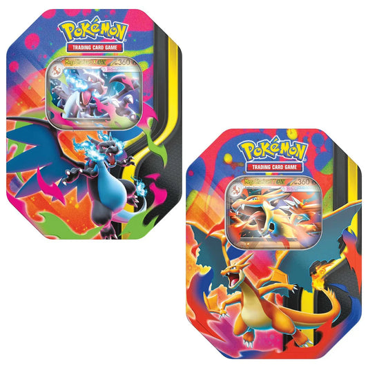 Pokemon Mega Charizard tin - X & Y