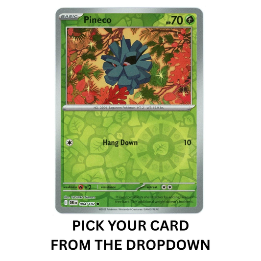 Destined Rivals - Green (Grass) Reverse Holo's - Pick your cards